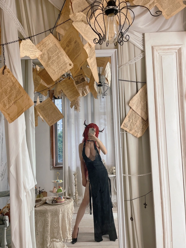 史尔特尔同人礼服自拍 - 桜满三时