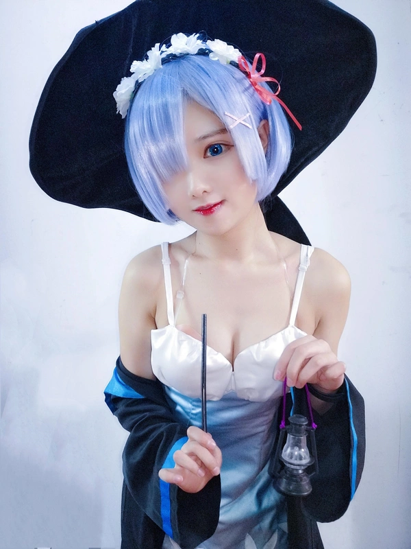 RE从零开始的异世界生活蕾姆COS可爱蕾姆童话魔法女巫 - 羽天shine